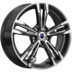 K&K Karrera Light 7x18 5*115 ET45 DIA70.1 Алмаз черный Литой