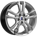 K&K Samara 6x16 4*108 ET47.5 DIA63.3 Дарк платинум Литой