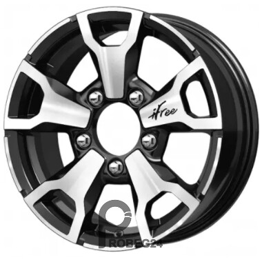 iFree Тайган 6x16 5*139.7 ET40 DIA98.1 Блэк Джек Литой