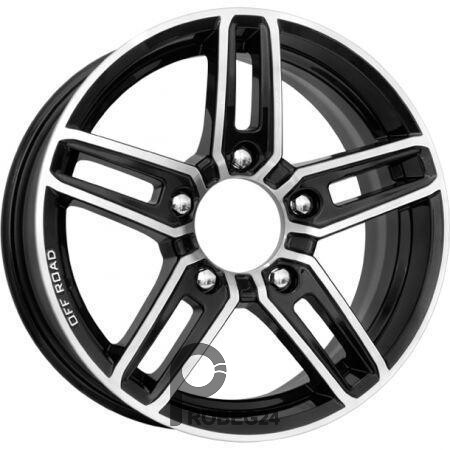 K&K Дон 6.5x16 5*139.7 ET40 DIA98 Алмаз черный Литой