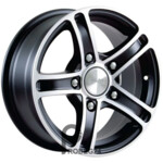 Скад Трофи 6.5x15 5*139.7 ET40 DIA98.5 Алмаз матовый Литой