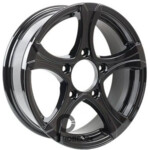 Venti 1610 6.5x16 5*139.7 ET40 DIA98 BL Литой