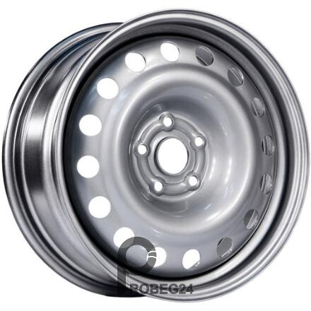 Trebl 64G35L 6x15 5*139.7 ET35 DIA98.6 Silver Штампованный