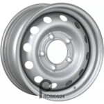 Trebl 64G48L P 6x15 5*139.7 ET40 DIA98.6 Silver Штампованный