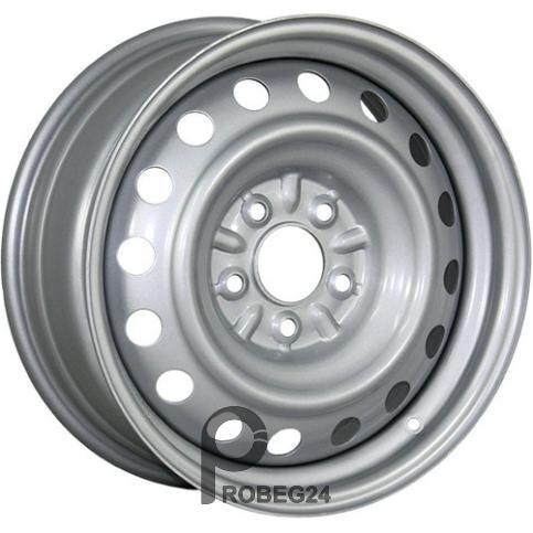 Trebl X40030 P 6.5x16 5*139.7 ET40 DIA98.6 Silver Штампованный