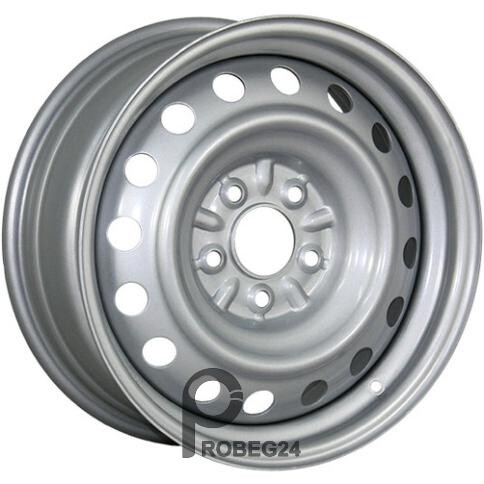 Trebl X40030 6.5x16 5*139.7 ET40 DIA98.6 Silver Штампованный