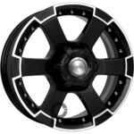 K&K M56 7x16 6*139.7 ET20 DIA110.1 Алмаз черный Литой