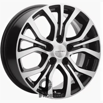 Khomen KHW 1608 6.5x16 5*114.3 ET38 DIA60.1 Black-FP Литой