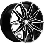 Khomen KHW 2105 9.5x21 5*112 ET37 DIA66.6 Black-FP Литой