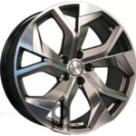 Khomen KHW 2006 8.5x20 5*112 ET33 DIA66.6 Dark Chrome Литой