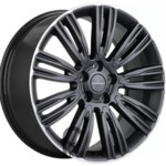 Khomen KHW 2004 8.5x20 5*108 ET45 DIA63.3 Black Matt MR Литой