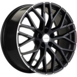 Khomen KHW 2005 8.5x20 5*112 ET30 DIA66.6 Black Matt MR Литой