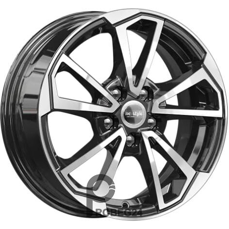 K&K КС1005 6x15 5*114.3 ET42 DIA67.1 Алмаз черный Литой