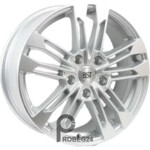 RST R167 7x17 5*120 ET55 DIA65.1 Silver Литой