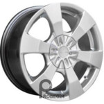 TG Racing LZ206 7x16 5*100 ET40 DIA67.1 Silver Литой