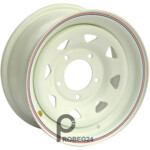 Off Road Wheels Isuzu/Toyota/Nissan 8x17 6*139.7 ET10 DIA110.1 White Штампованный