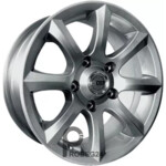 K&K Каре 7x16 5*114.3 ET20 DIA67.1 Блэк платинум Литой