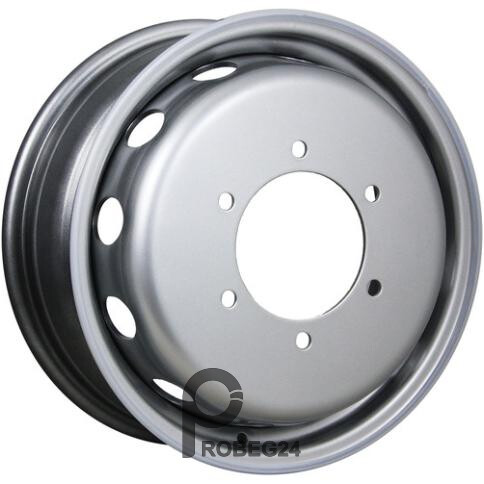 Trebl 9197T 5.5x16 6*180 ET110 DIA138.8 Silver Штампованный