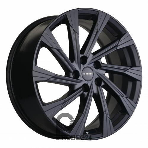Khomen KHW 1901 7.5x19 5*108 ET36 DIA65.1 Black Matt Литой