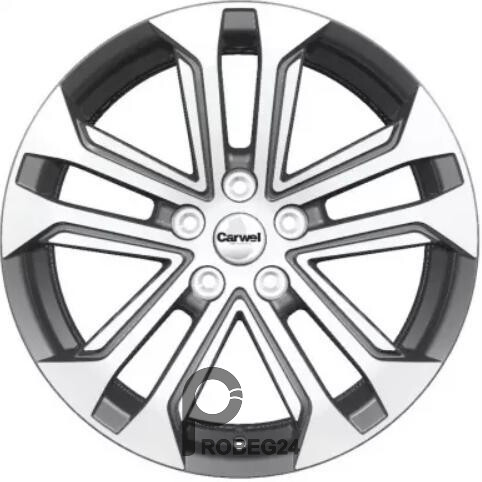 Carwel Куж 7x18 5*108 ET46 DIA63.3 AGR Литой