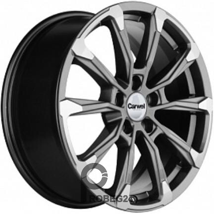 Carwel Ишим 7.5x18 5*108 ET46 DIA63.3 GRT Литой