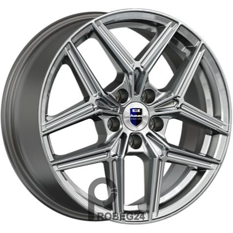 K&K Юнион 7x17 5*108 ET50 DIA63.3 Дарк платинум Литой