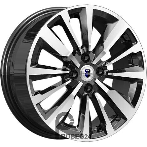 K&K Эрман 6.5x16 4*98 ET35 DIA58.6 Алмаз черный Литой