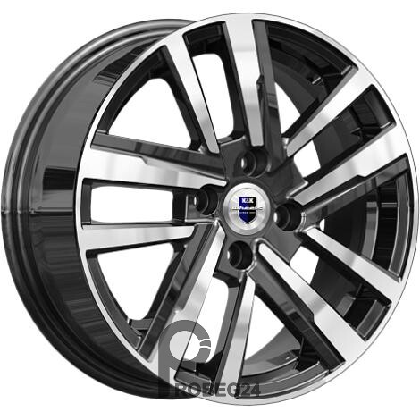K&K Хант 6x15 4*98 ET30 DIA58.6 Алмаз черный Литой