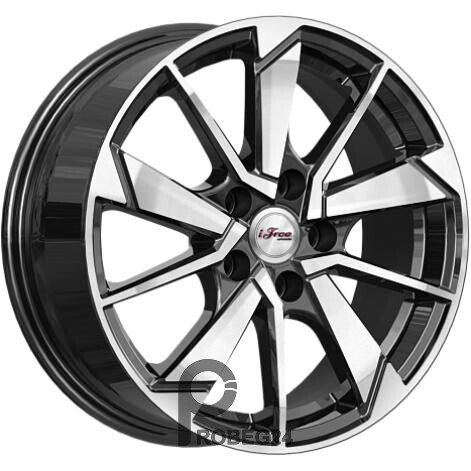 iFree Зиплайн 6.5x16 5*112 ET33 DIA57.1 Блэк Джек Литой