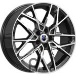 K&K Вудроф 7x18 5*115 ET43 DIA70.1 Алмаз черный Литой