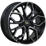 Cross Street CR-19 7x17 5*110 ET46 DIA63.3 BKF Литой