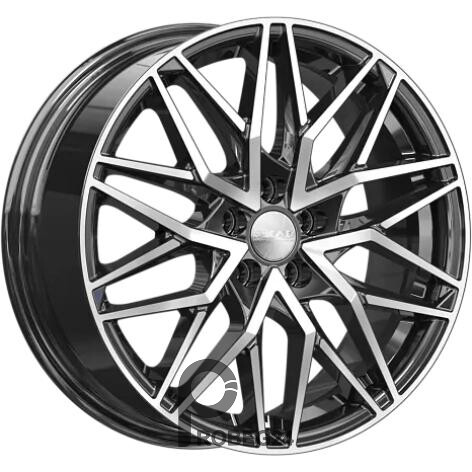 Скад Азимут 7x17 5*112 ET45 DIA66.6 Алмаз Литой