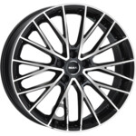 MAK Monaco 8.5x20 5*130 ET57 DIA71.6 Black mirror Литой