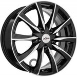 X'trike X-120 7x17 5*110 ET39 DIA65.1 BKFP Литой