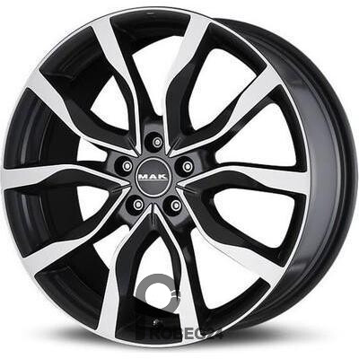 MAK Highlands 9x21 5*120 ET43.5 DIA72.6 Black mirror Литой