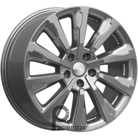 Скад Астер 8x18 5*108 ET42 DIA65.1 Графит Литой