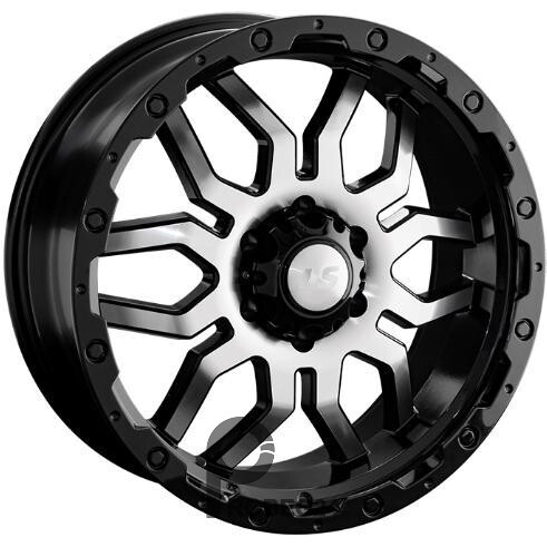 LS 1285 7.5x17 6*139.7 ET30 DIA106.1 BKF Литой