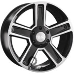 LS 1296 8x18 6*114.3 ET30 DIA67.1 BKF Литой