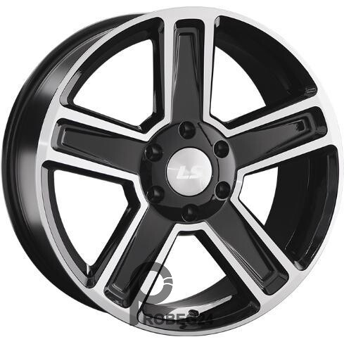 LS 1296 8x18 6*114.3 ET30 DIA67.1 BKF Литой
