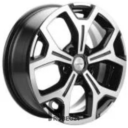 Khomen KHW 1710 6.5x17 5*120 ET60 DIA65.1 Black-FP Литой