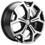 Khomen KHW 1710 6.5x17 5*120 ET55 DIA65.1 Black-FP Литой