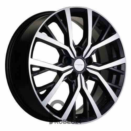 Khomen KHW 1806 7x18 5*108 ET36 DIA65.1 Black-FP Литой