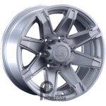 LS 763 8x16 6*139.7 ET10 DIA106.1 Silver Литой