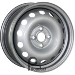 Trebl 8114 6x15 4*100 ET48 DIA54.1 Silver Штампованный