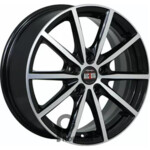 Alcasta M61 7x17 5*108 ET40 DIA54.1 BKF Литой