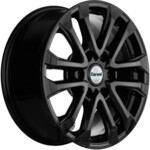 Carwel Пур 7.5x18 6*139.7 ET36 DIA100.1 BL Литой