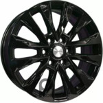 Khomen KHW 2010 8x20 6*139.7 ET28 DIA78.1 Black Литой