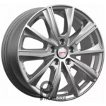 K&K Арнар 7x17 5*100 ET48 DIA56.1 Дарк платинум Литой