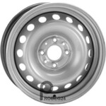 Trebl 52A35D 5x13 4*100 ET35 DIA57.1 Silver Штампованный