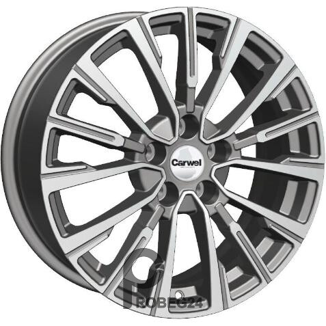 Carwel Базан 7x17 5*114.3 ET45 DIA60.1 AGR Литой